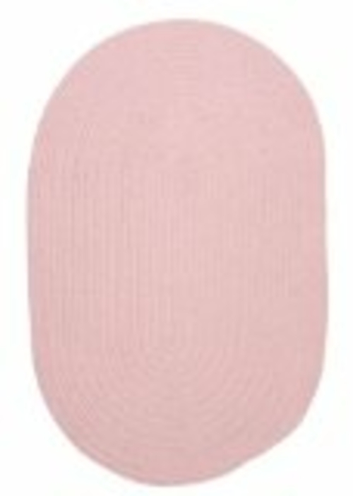 Colonial Mills Rug WL20R048X072 Bristol - Blush Pink 4 ft. x 6 ft. Bra