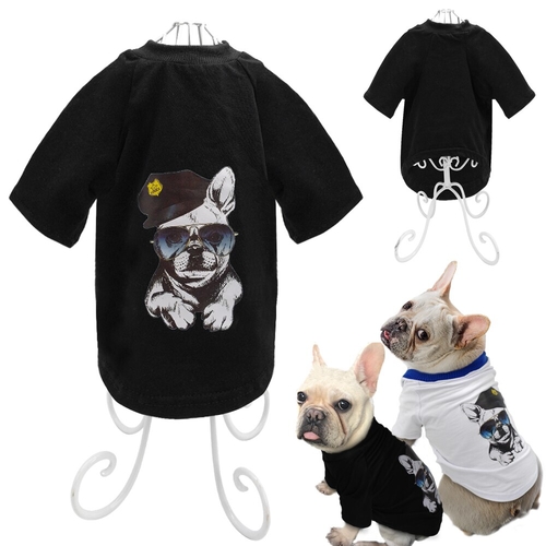 Cotton Dog T Shirt Summer Dog Shirt Printed Dog