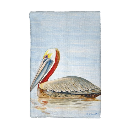 Betsy Drake KT807 Summer Pelican Kitchen Towel