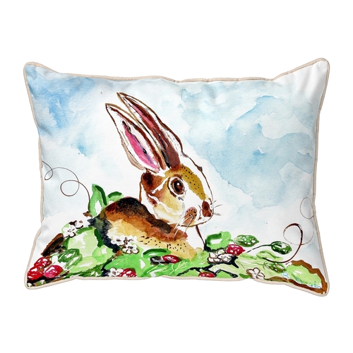 Betsy Drake SN815 11 x 14 in. Jack Rabbit Right Small Pillow
