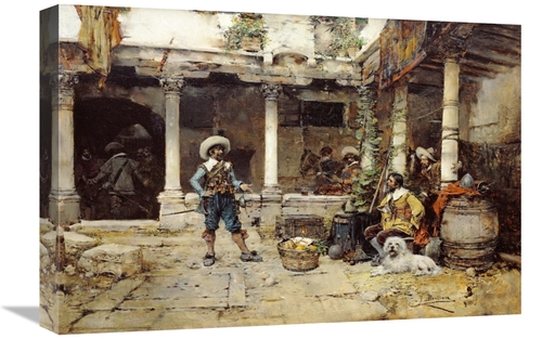 Global Gallery GCS-267688-22-142 22 in. A Good Story Art Print - Jose 