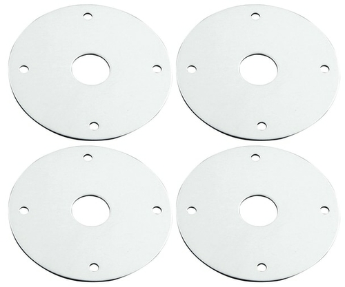 Allstar Performance ALL18518 Aluminum Scuff Plate with 0.5 in. Hole&#4