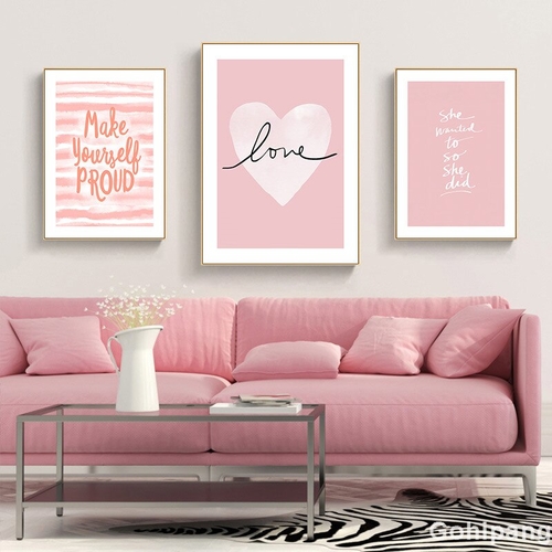 Inspirational Pink Quotes Posters and Prints