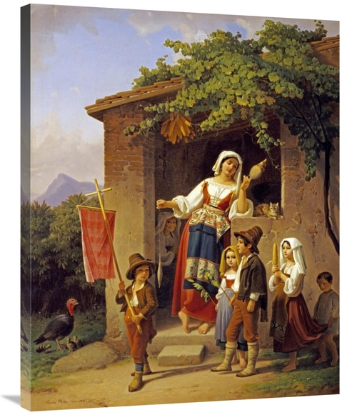 Global Gallery GCS-267568-36-142 36 in. The Festival Art Print - Theod