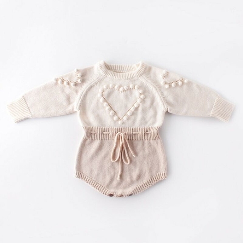 Pudcoco Autumn Infant kids Baby Girl Warm Knitted