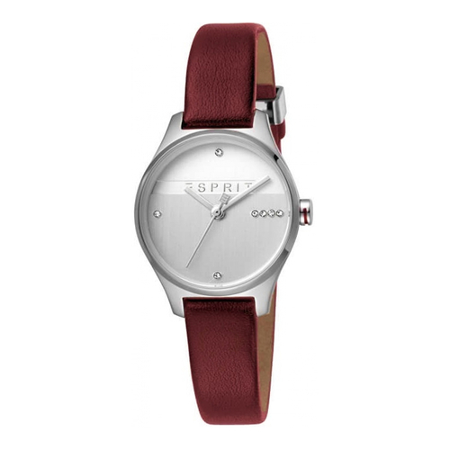 Esprit ES1L054L0025 Essential Glam Silver Red Ladies Watch