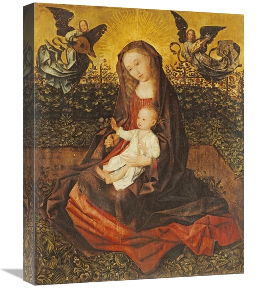 Global Gallery GCS-267489-22-142 22 in. The Virgin & Child with Two Mu