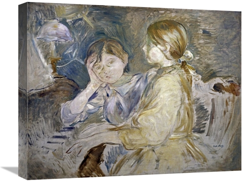 Global Gallery GCS-278786-22-142 22 in. Piano Lesson Art Print - Berth