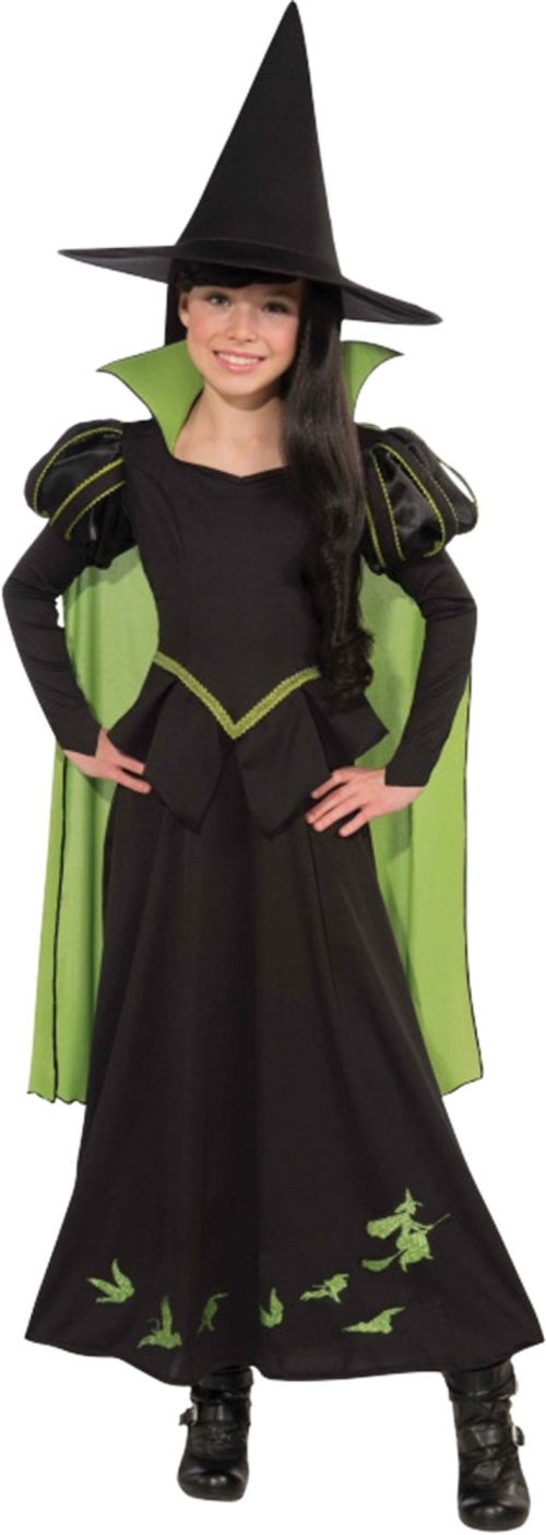 Morris Costumes RU886489LG Wizard Oz Wicked Witch Child Costume, L