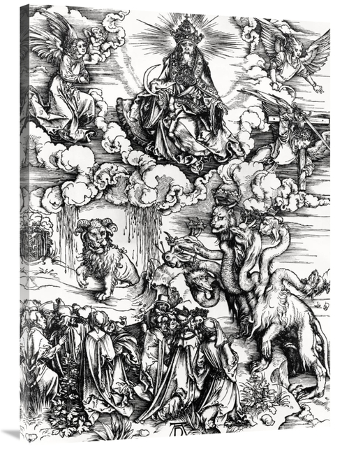 Global Gallery GCS-277451-40-142 40 in. The Whore of Babylon Art Print