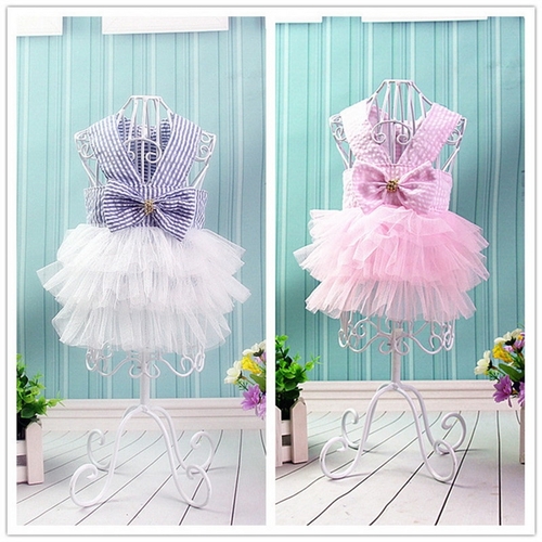 Fashion Small Dog Wedding Dress Skirt Dog Dress