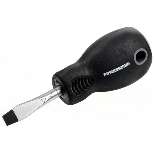 Powerbuilt 1/4inX1-1/2inSlotted Screwdriver - 646133