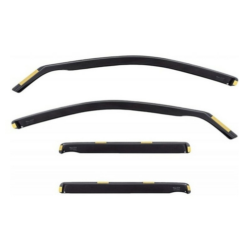 Wind deflector HEKO 23157 5D Frontal 4 pcs Rear