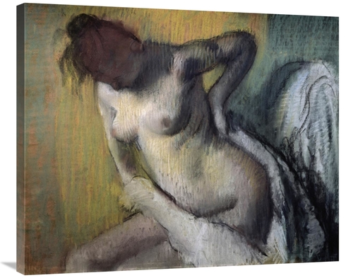 Global Gallery GCS-277350-36-142 36 in. Woman Drying Herself Art Print