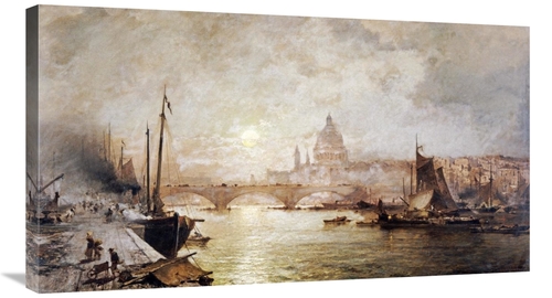 Global Gallery GCS-267464-36-142 36 in. The Pool of London Art Print -