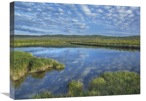 Global Gallery GCS-396903-1824-142 18 x 24 in. Clouds Reflected in the