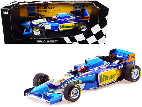 Benetton Renault B195 #1 Michael Schumacher Winner Monaco GP Formula