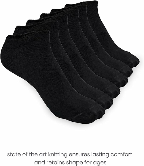 Baysix Unisex Multi Colour & Size No Show & Ankle Socks