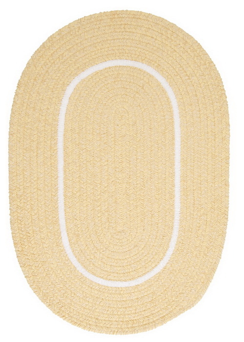 Colonial Mills Rug SL35R036X060 Silhouette - Pale Banana 3 ft. x 5 ft.