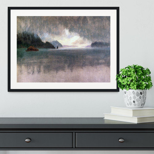 Pacific Northwest by Bierstadt Framed Print