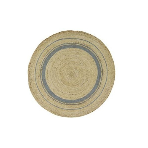 Dot Swirl Grey Round Rug