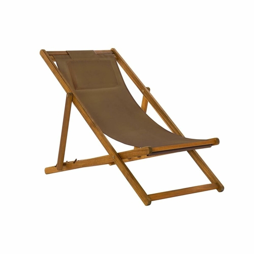 Sun-lounger DKD Home Decor 8424001769834 Dark brown Brown Multicolour