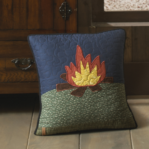 American Heritage Textiles 60321 15 x 15 in. Bear Dance Decorative Pil