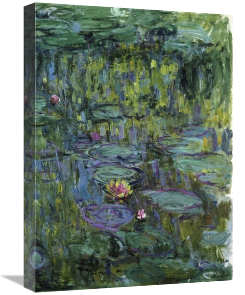 Global Gallery GCS-278741-22-142 22 in. Water Lilies - Nympheas XI Art