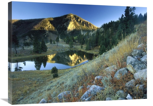 Global Gallery GCS-397176-2432-142 24 x 32 in. Bunsen Peak, An Anc