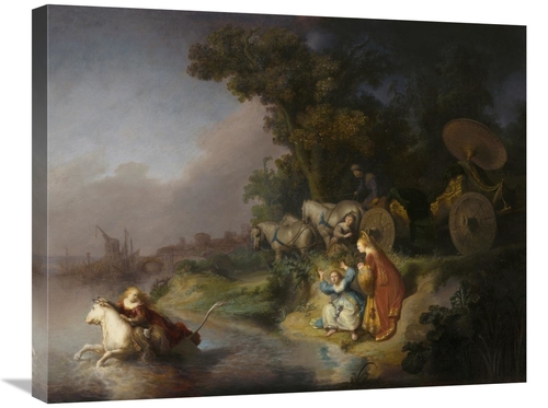 Global Gallery GCS-454995-2228-142 22 x 28 in. The Abduction of Europa