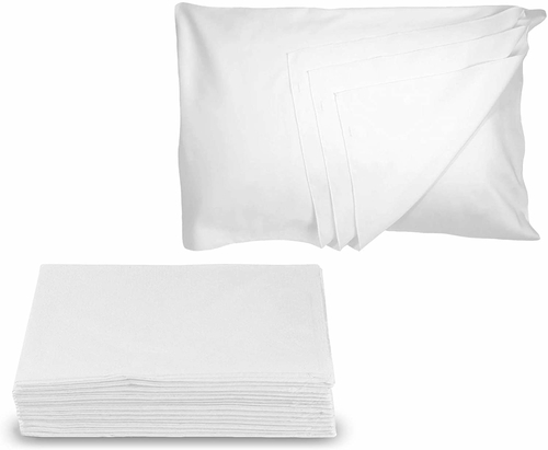 McKesson Disposable Pillowcases 21" x 30" Pack of 100 Standard White