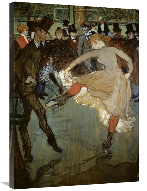 Global Gallery GCS-278179-36-142 36 in. Dance at the Moulin Rouge - De