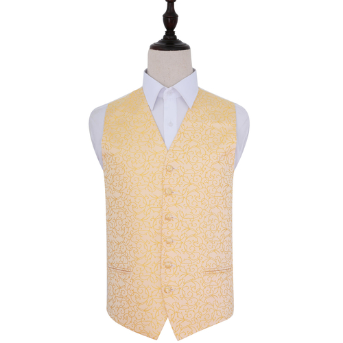 Swirl Waistcoat - Gold, 36'