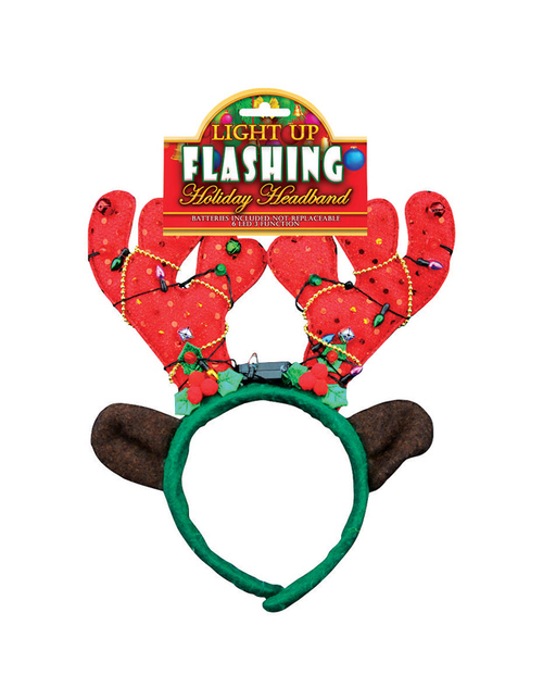 Magic Seasons 9784687 Christmas Holiday Headbands - Case of 24