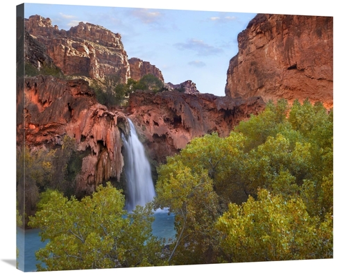 Global Gallery GCS-463206-36-142 36 in. Havasu Falls, Grand Canyon