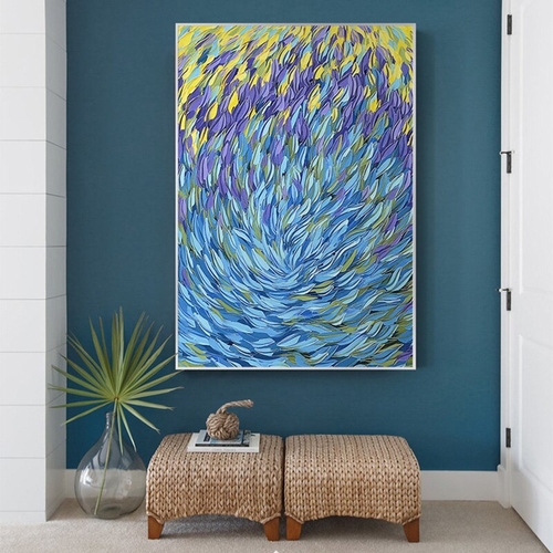 Famous  Abstract Fish Canvas Painting Ocaen Sea