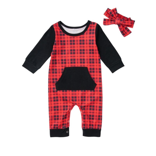 Pudcoco Autumn Xmas Newborn Kids Boy Girl Clothes