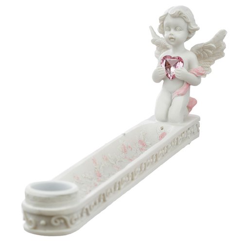Collectable Peace of Heaven Cherub - Follow Your Heart Incense Burner