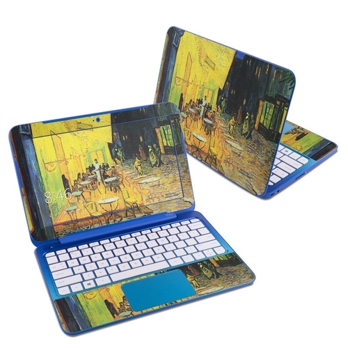 DecalGirl HPSN-VG-CAFETERRACE-NIGHT HP Stream 11 Notebook Skin - Cafe 