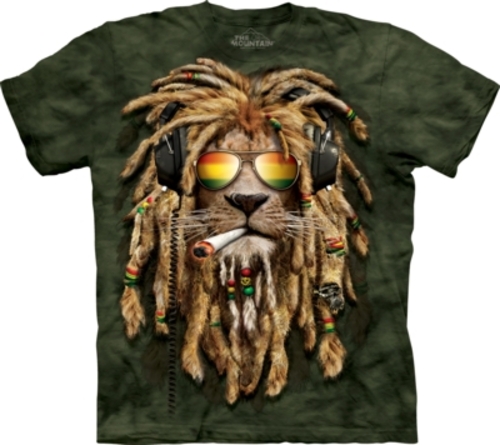 The Mountain 1032530 Smokin Jahman T-Shirt - Small