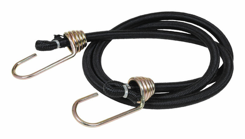 Keeper 8865735 Black Bungee Cord, 48 x 0.374 in. - Case of 10