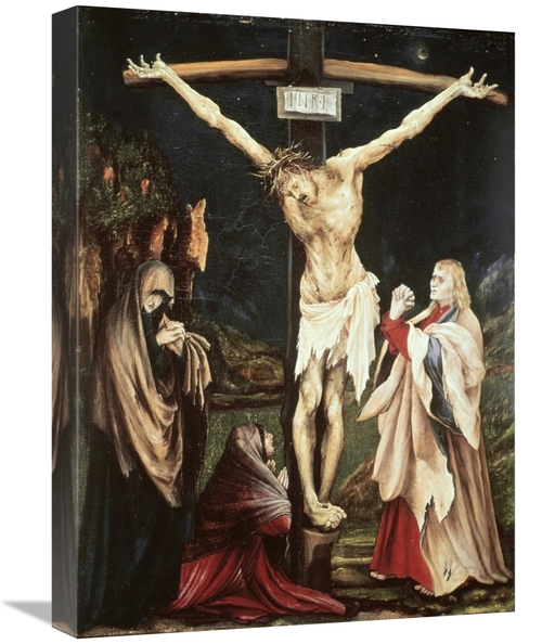 Global Gallery GCS-277821-22-142 22 in. Small Crucifix Art Print - Mat