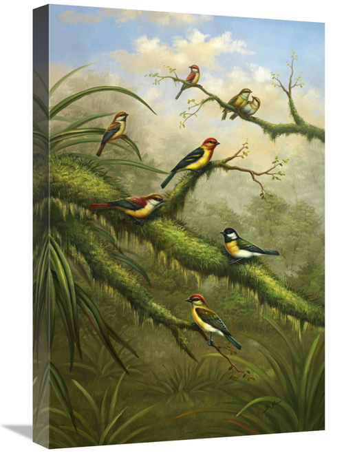 Global Gallery GCS-132523-1624-142 16 x 24 in. Afternoon Gathering I A