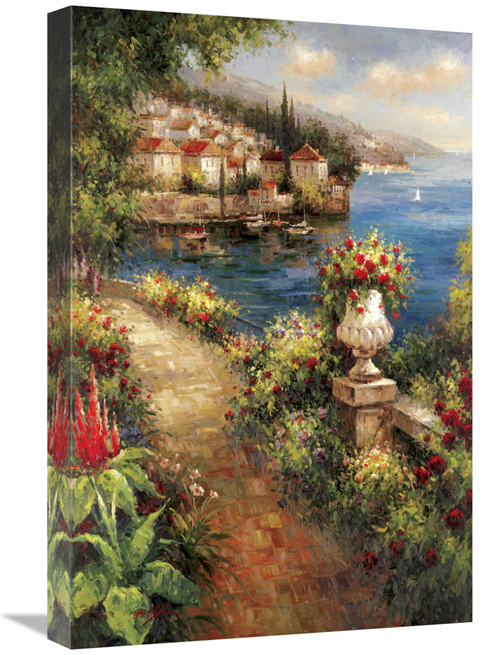 Global Gallery GCS-128529-1624-142 16 x 24 in. Marina VIew I Art Print