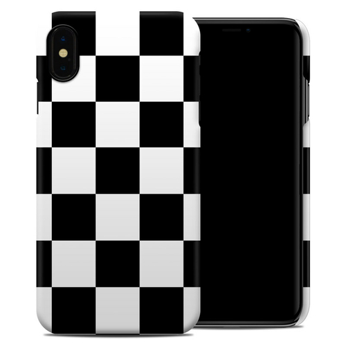 DecalGirl AIPXSMCC-CHECKERS Apple iPhone XS Max Clip Case - Checkers