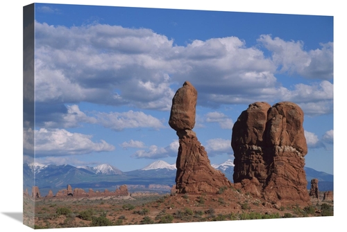 Global Gallery GCS-396541-1824-142 18 x 24 in. Balanced Rock Under Clo