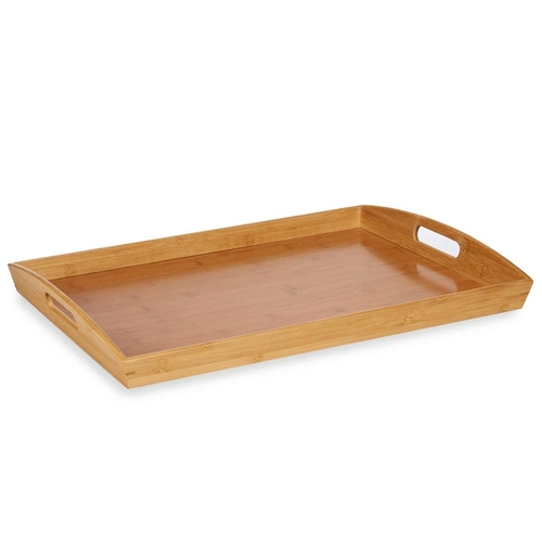 Tray With handles Bamboo (38 x 6 x 58 cm)