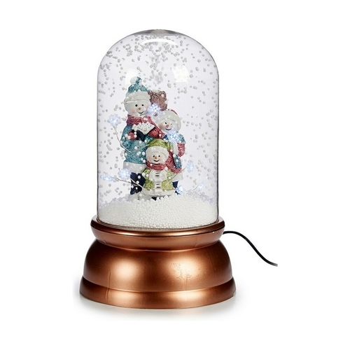 Snowball Snow Doll Copper Plastic 18 x 30 x 18 cm