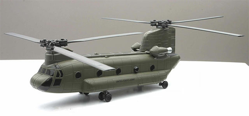 B2BReplicas NEW25793 New-Ray US Army Boeing CH47 Chinook Model
