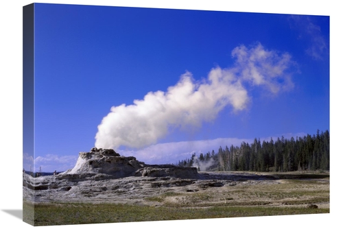 Global Gallery GCS-396283-1824-142 18 x 24 in. Castle Geyser, Yell